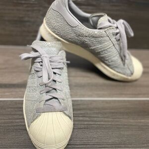 Adidas Superstar 80’s Grey Sneakers.